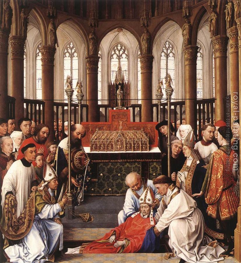 Rogier Van Der Weyden : Exhumation of St Hubert